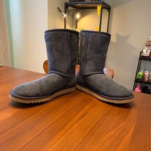 Women’s Ugg Classic Short Boot Navy Sz 7